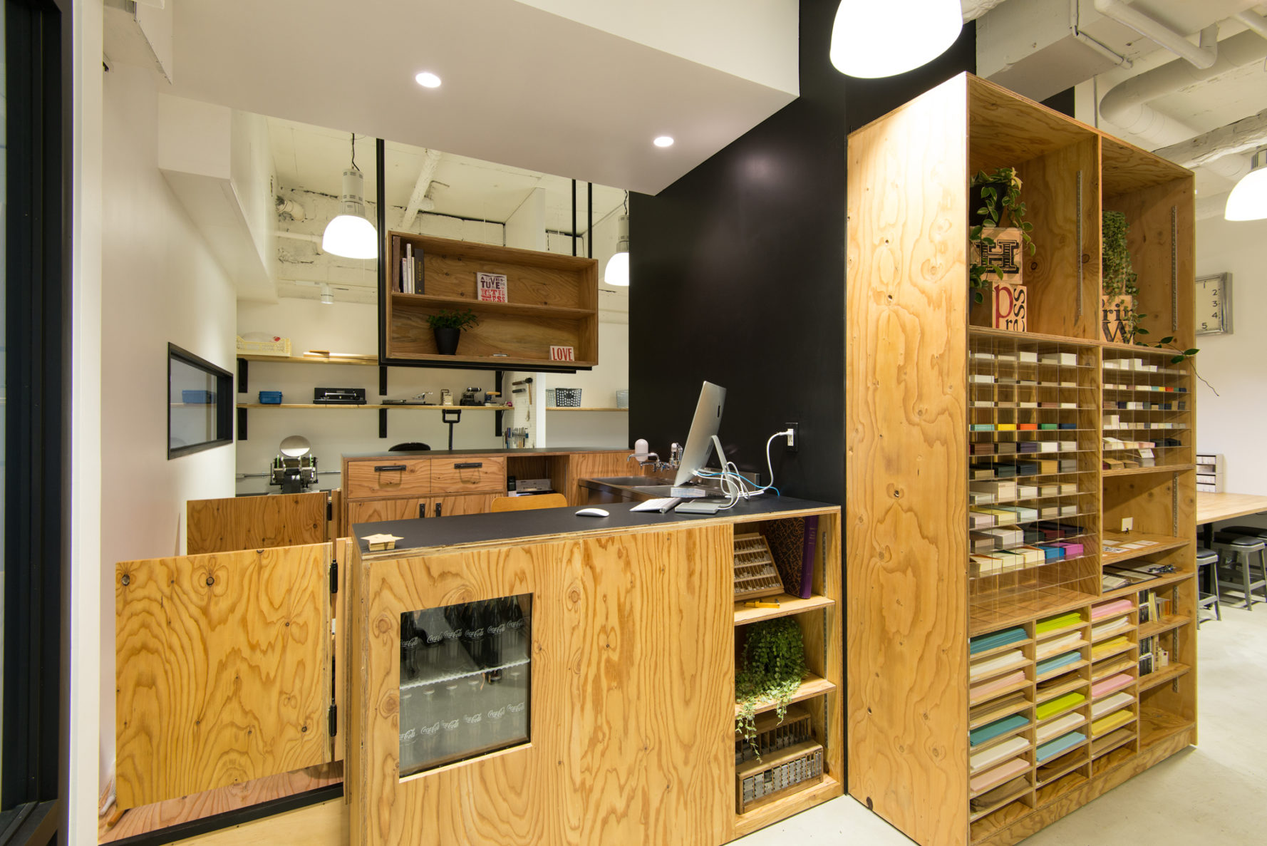 Printworks Studio Shibuyaのエントランス