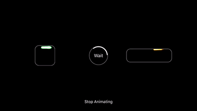 Particles Loading View